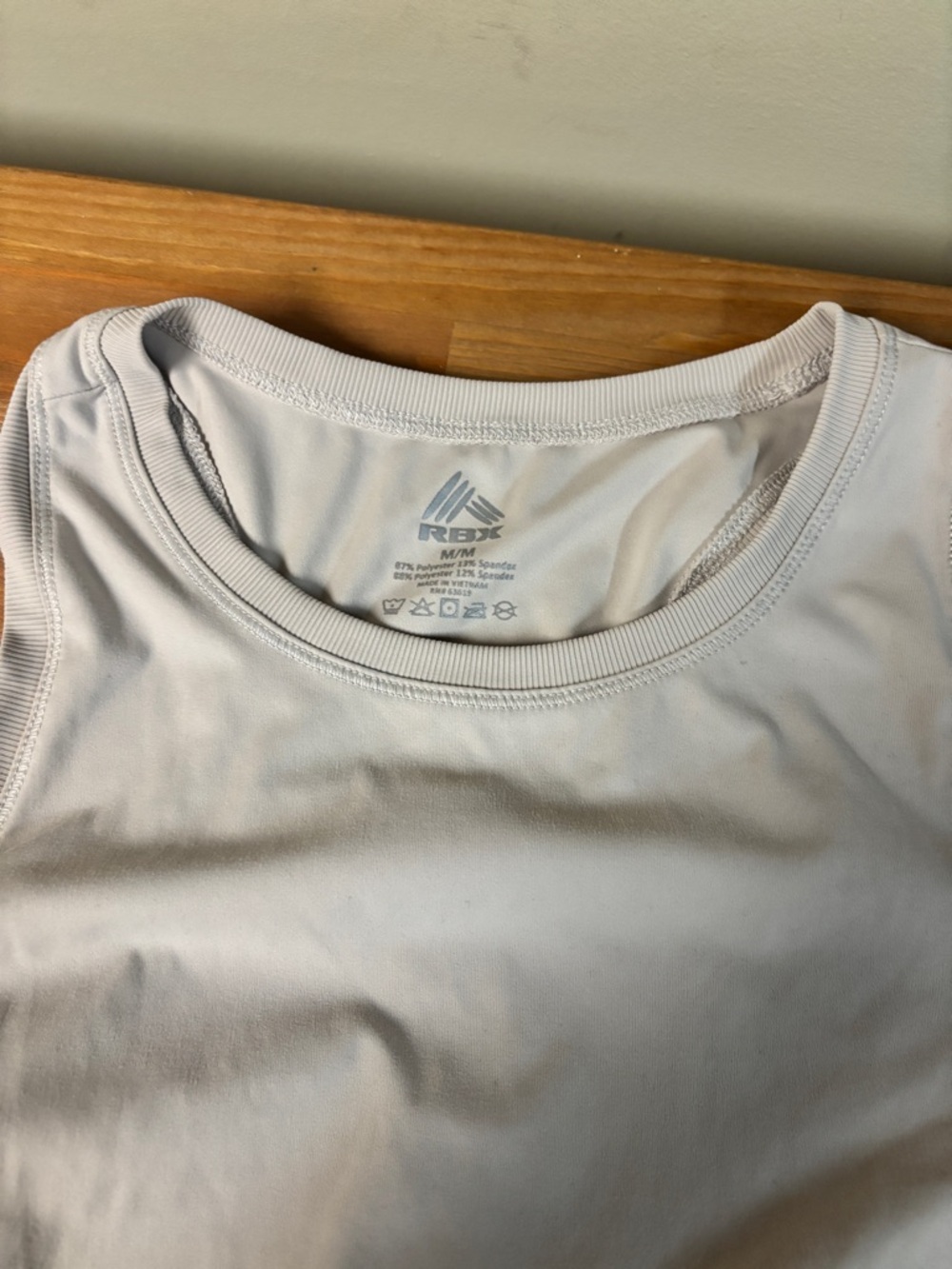 RBX Athletic Cream Tank with Black Patterned Leggings (Set) - Size Medium
NWOT - Picture 4 of 8
